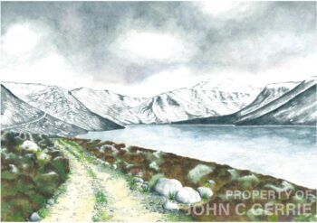 Loch Muick in Winter