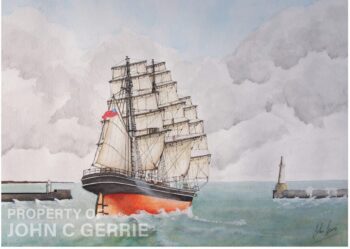 Fingal's Cave Cutty Sark - Tea Clipper