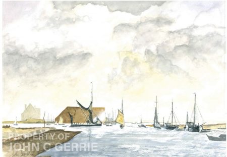 Collieston Village (Original) Estuary at Faversham