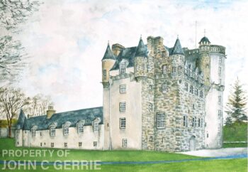 Dunnottar Entrance Castle Fraser - South West Face