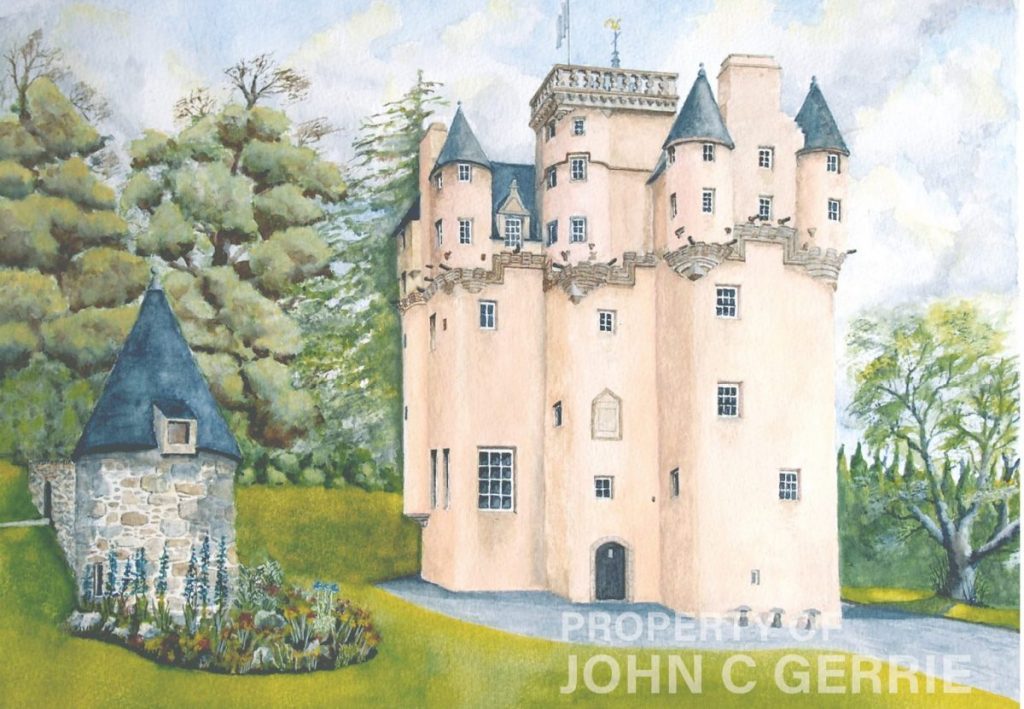 Review Featured Paintings Craigievar Castle Makes Good Impression