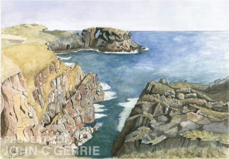 Collieston Village (Original) Bullers of Buchan