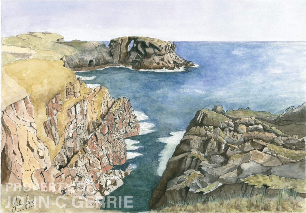 Bullers of Buchan a Peterhead Vantage Point (Original) Bullers of Buchan