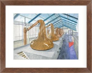 Ardmore Distillery Distillation Room Framed Picture Ardmore Distillery Distillation Room