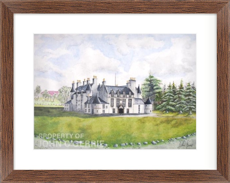 Leith Hall Framed Picture Leith Hall