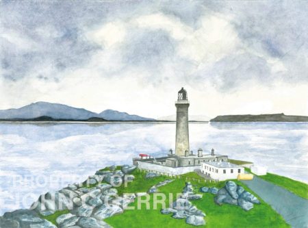 Collieston Village (Original) World Famous Ardnamuchan Lighthouse