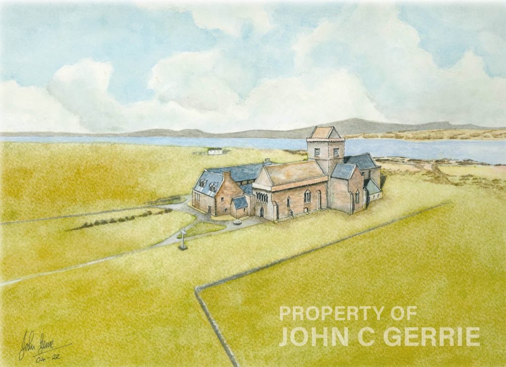 New Painting: Iona Abbey Iona Abbey