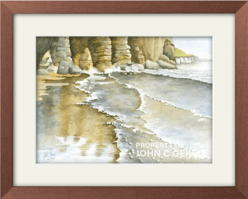 Sandstone Bay (Original) Sandstone Bay Framed 2