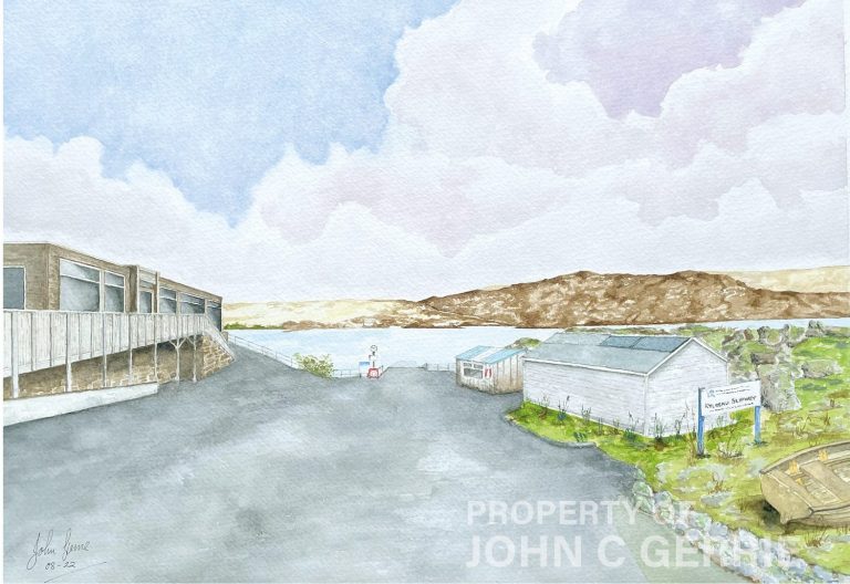 Two New Commission Paintings Kylesku Slipway