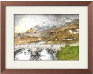 Bridge on Skye Bridge on Skye 29mm Dark Walnut Frame