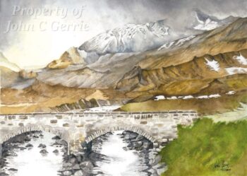 Potarch Bridge – Capturing Tranquillity in Paint Bridge on Skye