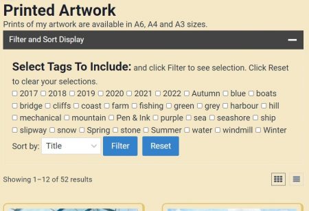New For December Filter and Sorting