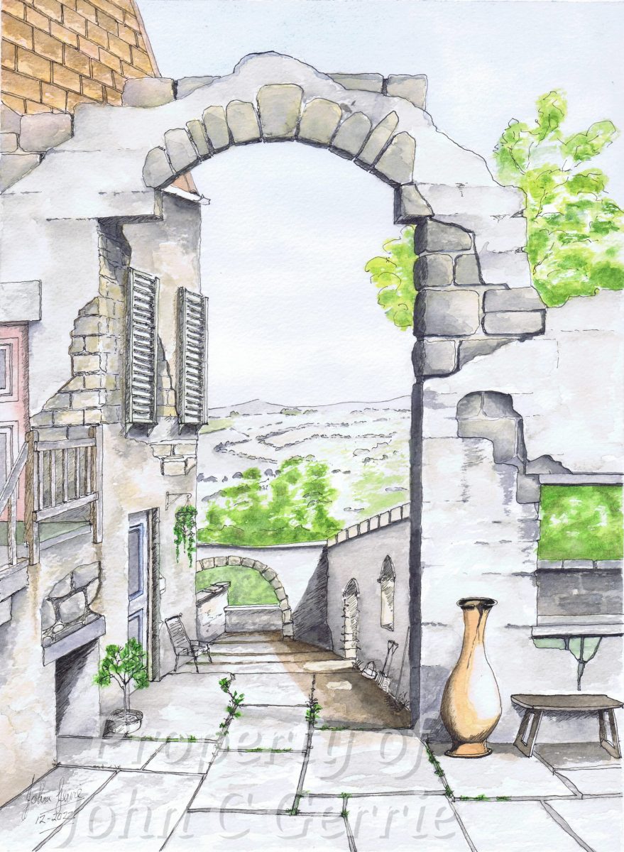Tuscan Alleyway Tuscan Alleyway