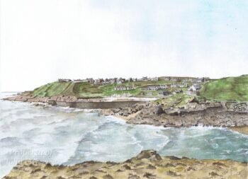 Fingal's Cave Collieston Village