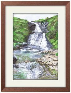 Eas a' Bhradain Waterfall, Isle of Skye (Original)