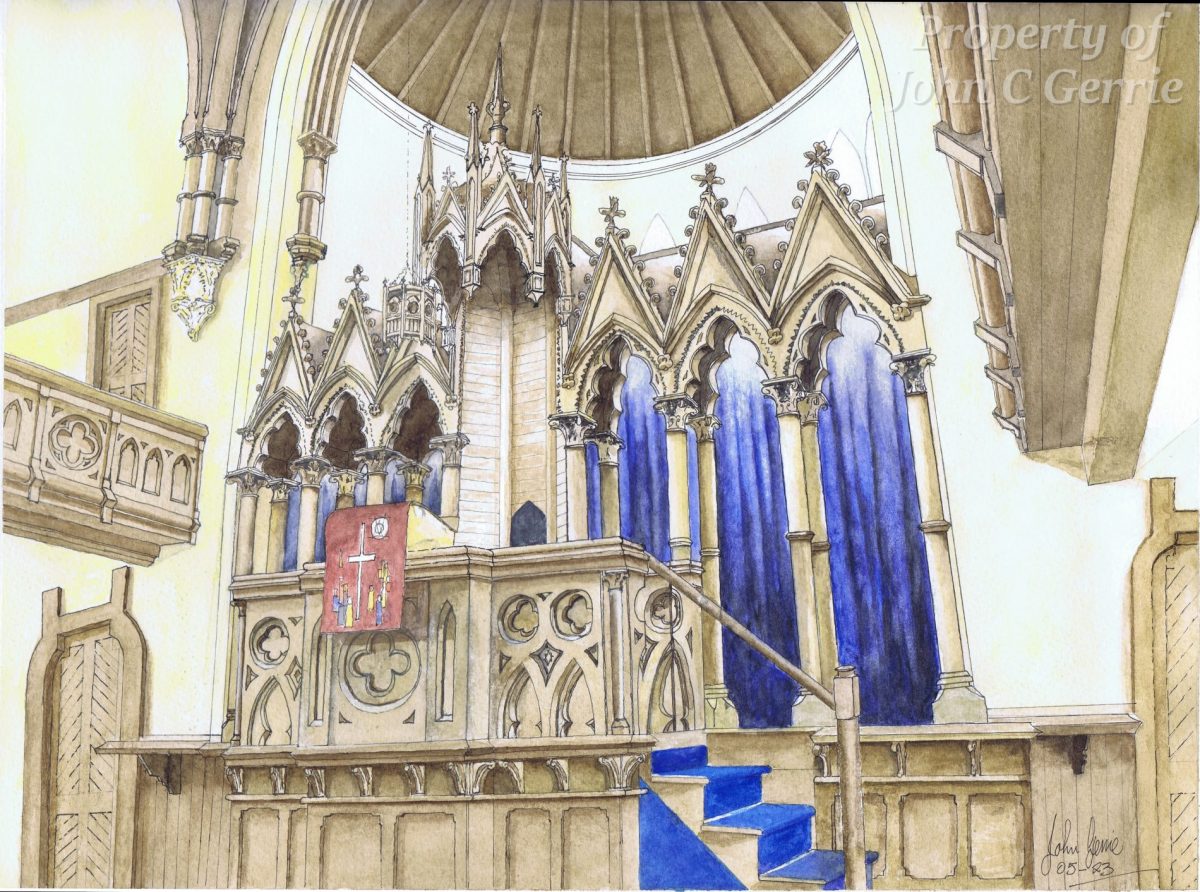 Commission a Painting by John Gerrie Rubislaw Church