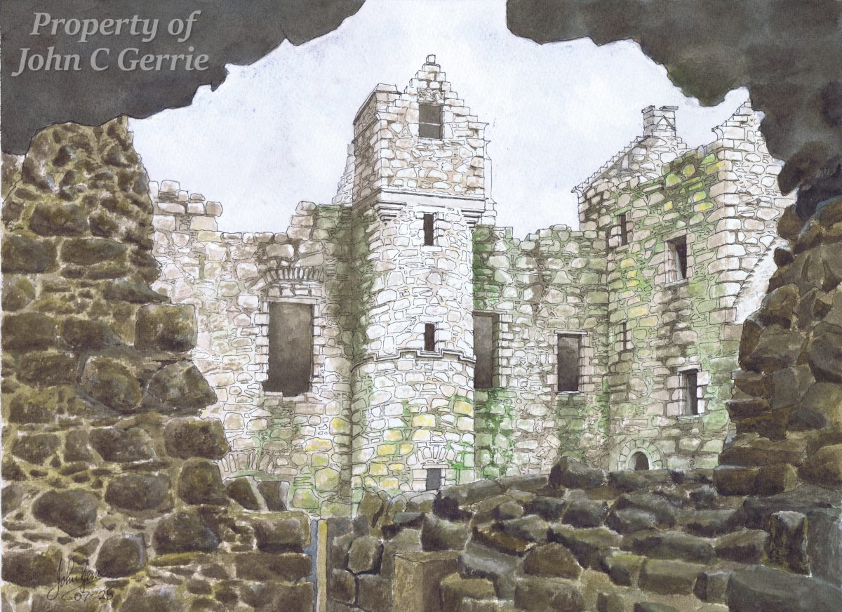 Tolquhon Castle Courtyard Tolquhon Castle